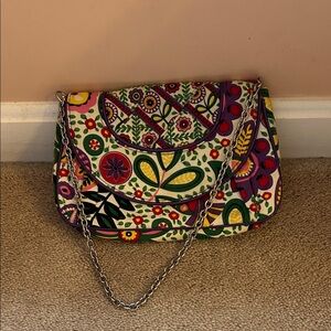 Vera Bradley Colorful Floral Shoulder Bag